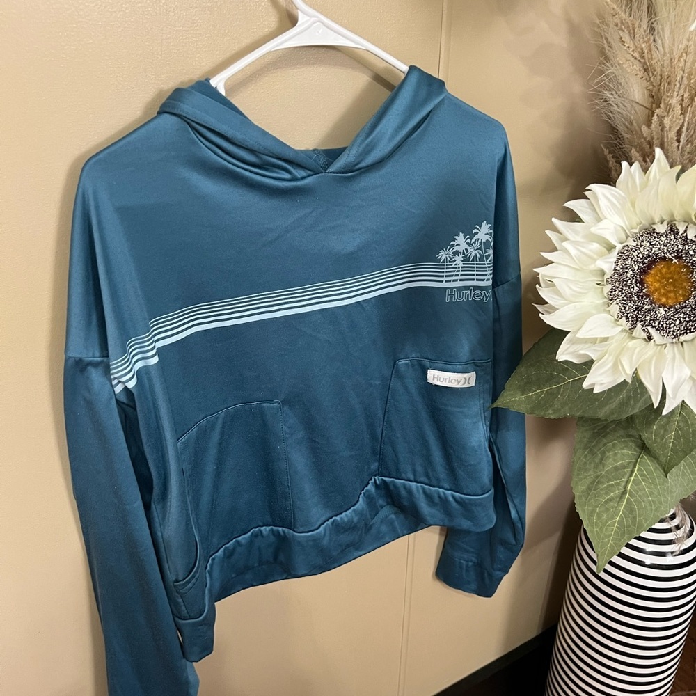 Hurley Teal Hoodie